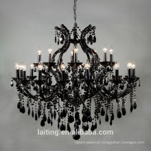 Candelabro indiano de cisne negro